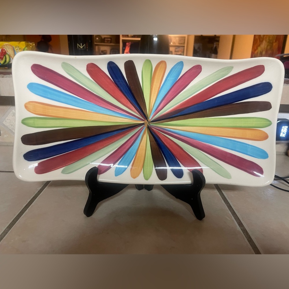 Retired/Vintage Gail Pittman “Tango” Tray